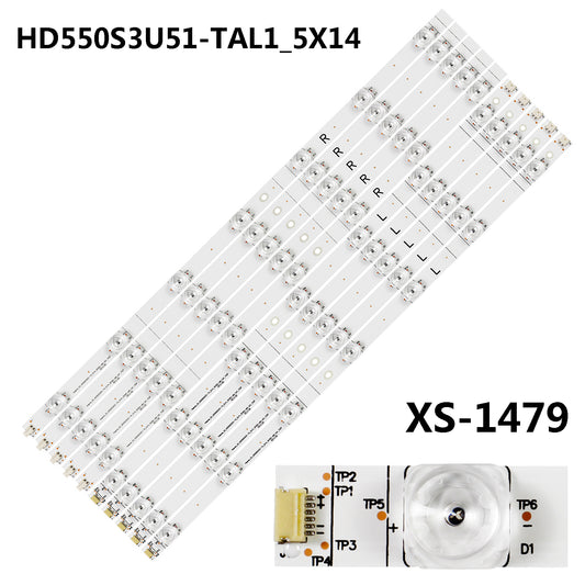 XS-1479 For Hisense HSENSE_55_HD550S3U51-TAL1_5X14_3030C-D6T-2D1_7S2P REV.V4 IC-A-CNDN55D975 55H8E 55H9E H55AE6400 H55A6500 55HS68U 55A6100 55H8608 H55A6500UK HSSO-556500791UK 556500791EU