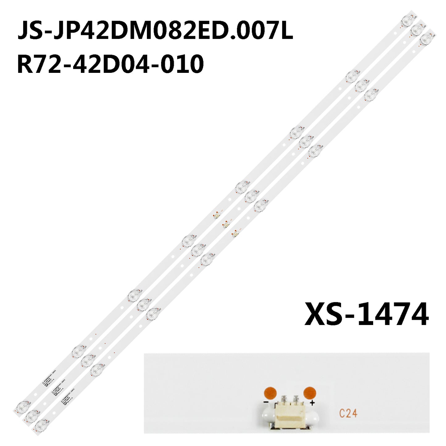 XS-1474 For JS-JP42DM082ED.007L (00813) R72-42D04-010 StarWind SW-LED42BB200