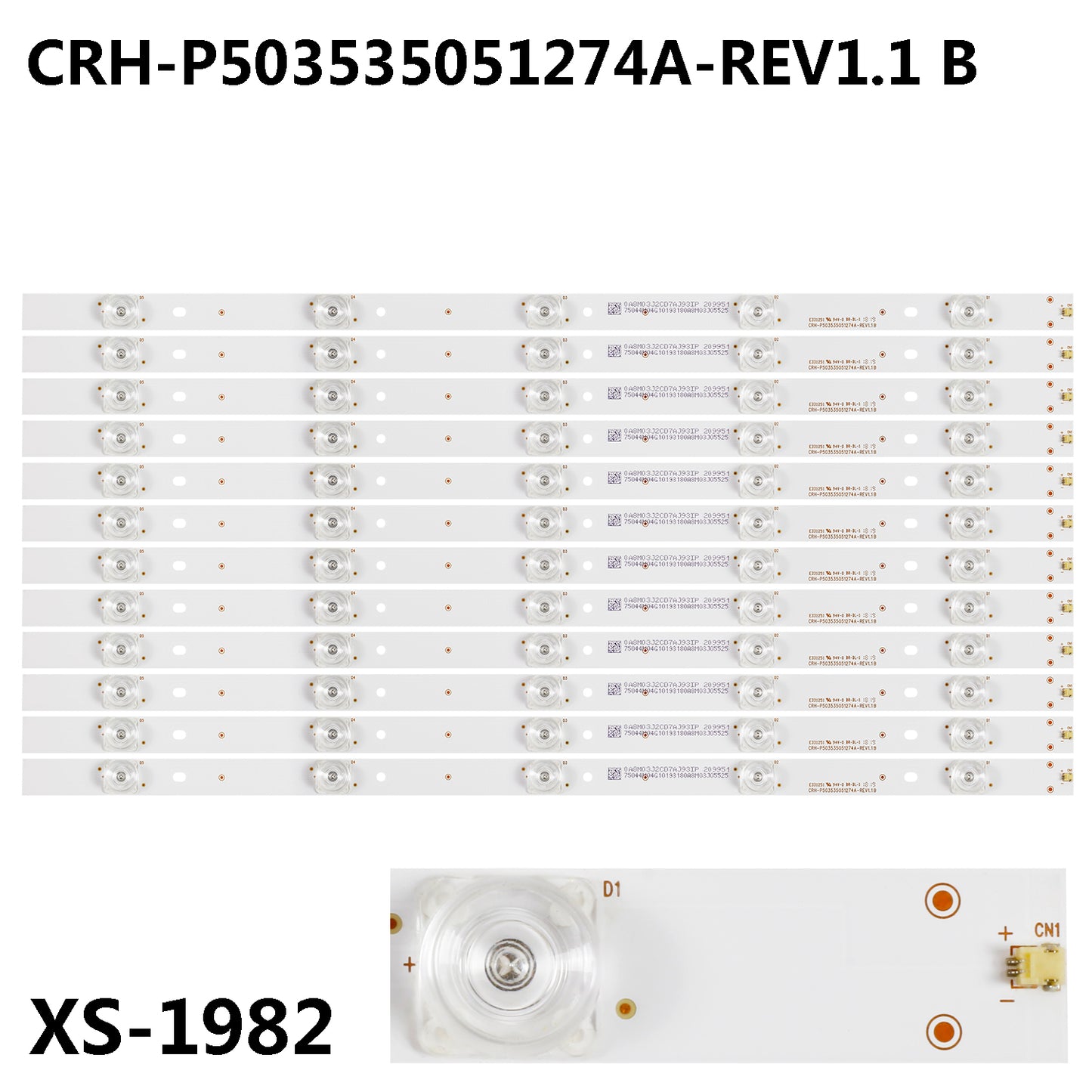 XS-1982 For CRH-P503535051274A-REV1.1 B V500HJ1-PE8 Technika 50G22B-FHD 50/234O