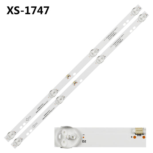 XS-1747 LED Backlight Strip For Lehua 24L56 JS-D-JP24DM-041EC.811 R72-24D04-007 For Leroy 24L56