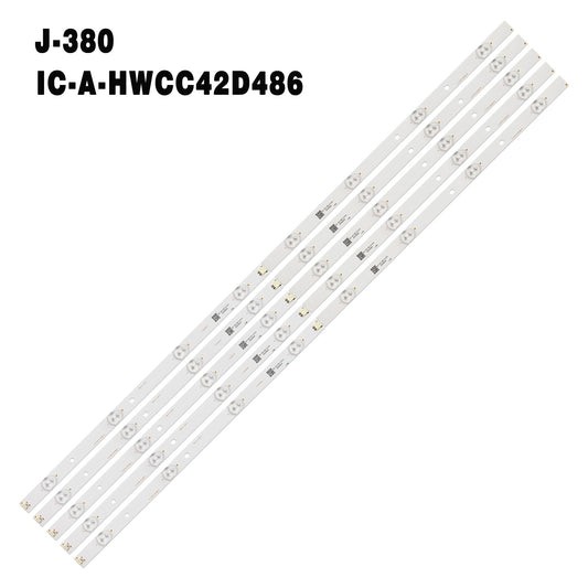 J-380 For Pana sonic TC-43DS630C TC-43SV700B TH-43C410K TX-43ESW504 TC-43ES630B TC-43FS630B IC-A-HWCC42D486