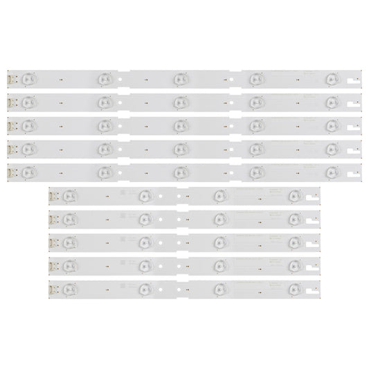 J-286 New 10PCS LED Backlight Strip 2015ARC430_3228_R04 L05_REV1.0_150716 For 43VLE5523WG 43VLE6629BR 43VLE6524