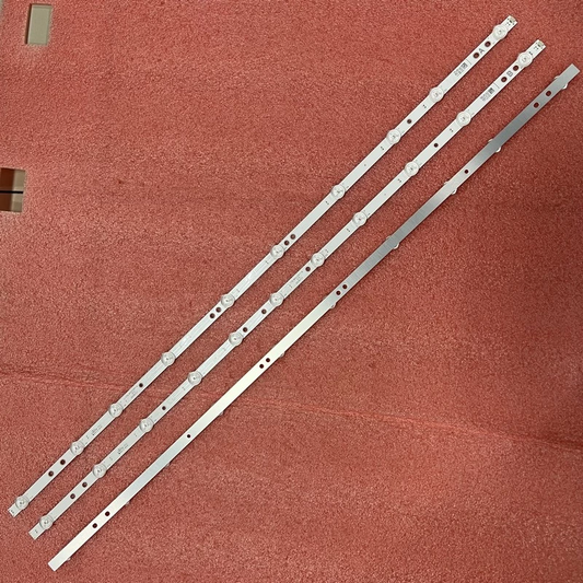 XS-1345  LED BACKLIGHT STRIP FOR LUX0143008 17DLB43VER7-A 17DLB43VER7-B TX-43HX580B 43U2063DB LT-43VU3900 LT-43CF890 E43UHDHDRS3Q 43HAK6150U VES430QNDL-2D-N91 VES430QNDB-2D-N41