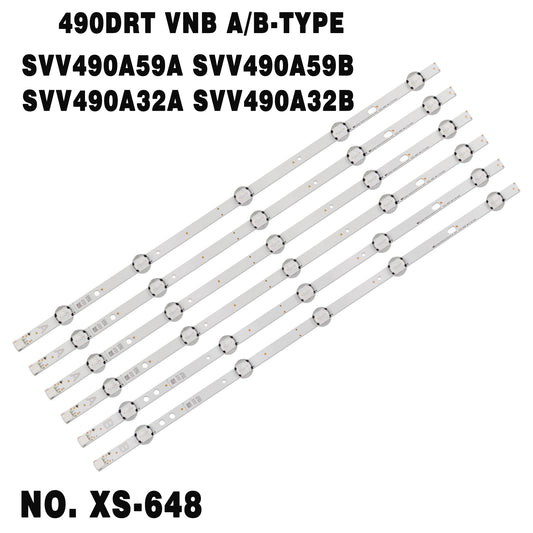 XS-648 VESTEL 490DRT VNB A/B-TYPE REV0.8 VES490UNDS 49L3753DB 49HE4000 JVC LT-49C770(A) 49L3863DB 49L3653DB JL.D49051330-078HS-C_V01 SVV490A32A_5LED 