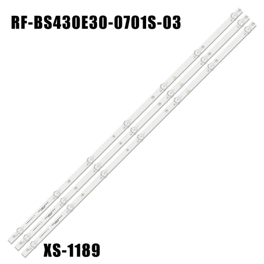 XS-1189 For Hyindai 43” H-LED43ES5004 REB-LE43DS5500 RF-BS430E30-0701S-03 DEXP BBK TCL AOC AKAI