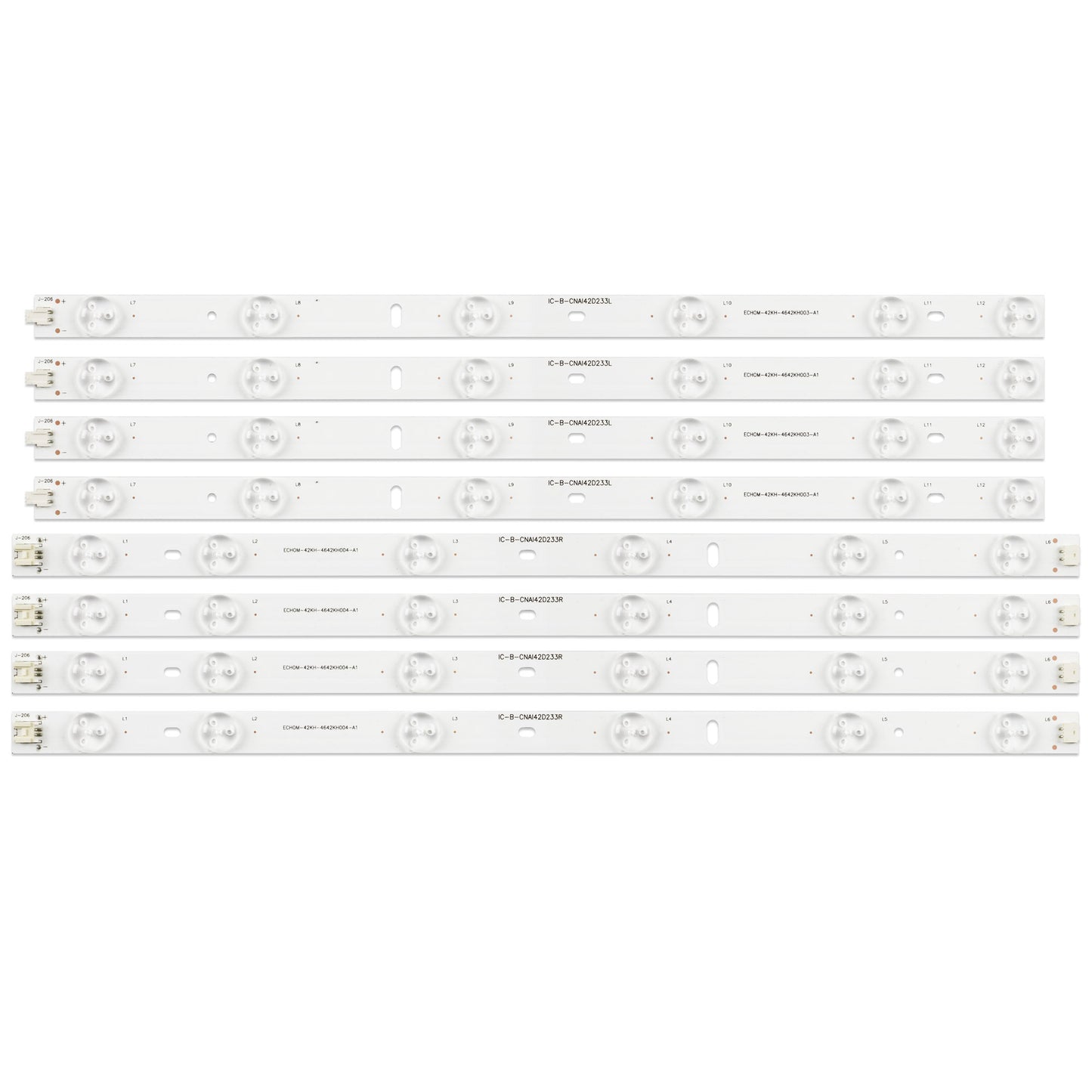 J-206 LED Backlight IC-B-CNAI42D233L IC-B-CNAI42D233R  ECHOM-42KH-4642KH003-A1 ECHOM-42KH-4642KH004-A1 For LE42J33 LE42J315 LE42J27S LE42J LE-42TL2600 LE-42TM1900 LE-42TM2200D