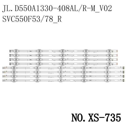 XS-736 10Pcs/Set Samsung UN65TU8000 UN65TU8200 UN65TU7000 UE65TU7000 UE65TU7105K JL.D650C1330-408AR 408AL-M_V02 CY-GT065HG V0T7-650SMB