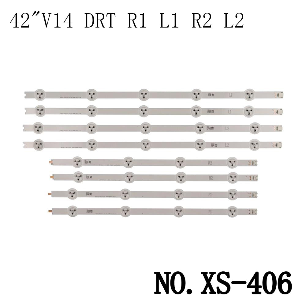 XS-406 LED Strips 42LA6300 LC420DUE PG F1 42"V14 DRT R1 L1 R2 L2 42PFH6309/88 42PFT6309/60 6916L-1455A 1455B 1456B 1457A 1457B 1458B