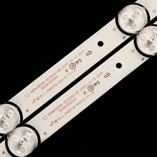 XS-607 LED BACKLIGHT STRIP FOR LED32F1000 LED32K1000A LED32E330C LED32G30CE RF-BK320E30-0601S-07 SZKK32D06-ZC22AG-08