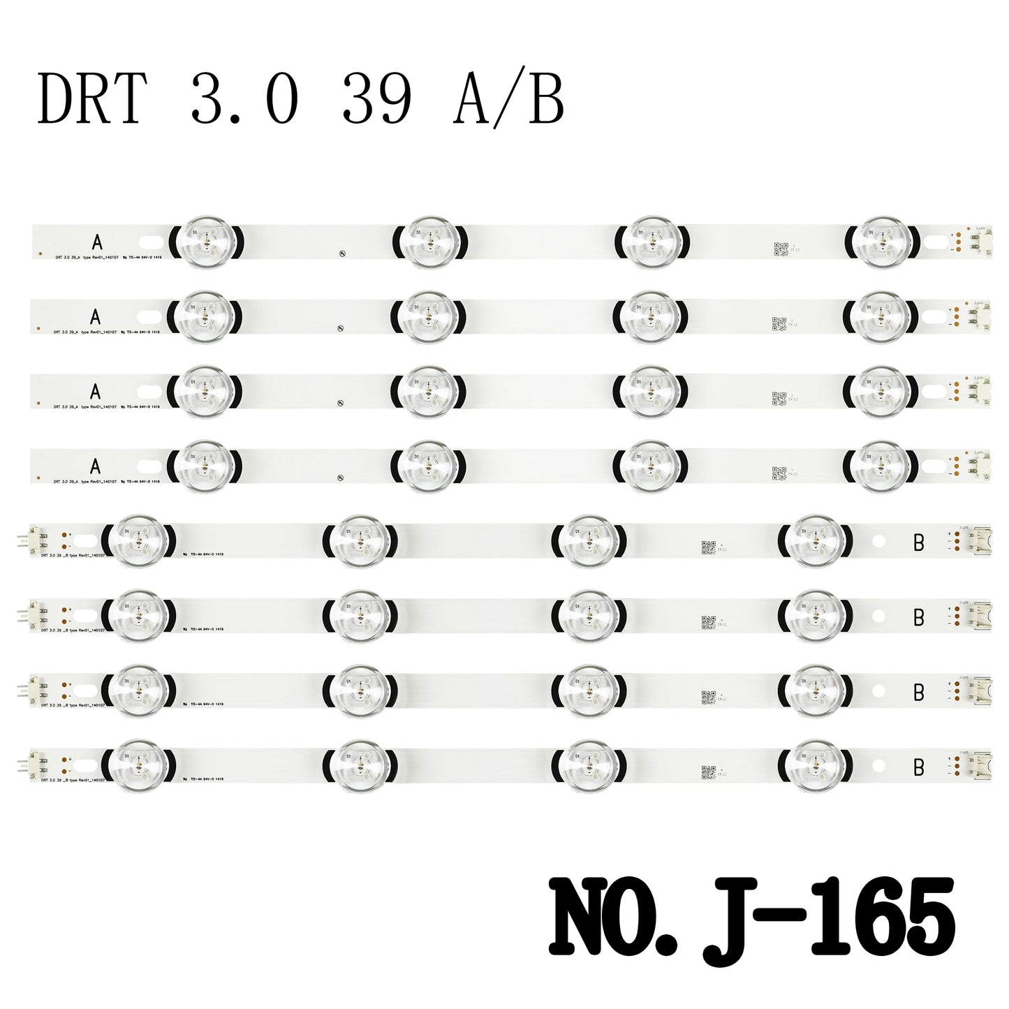 J-165 LED BACKLLIGHT STRIP FOR 39LB5400 39LB5500 39LB550V 39LB551V 39LB552U 39LB5600 39LB560V 39lb561 39lb5610 39LB561B 39LB561F 39LB561U 39LB561V 39LB563V 39LB5700 39LB570B 39LB570U 39LB570V 6916l-2223A 6916l-2224A DRT 3.0 39 A/B