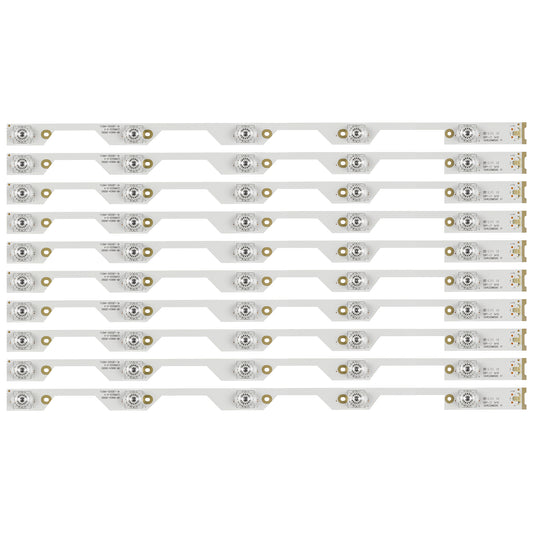 J-114 LED Backlight Strip 55HR330M05A5 V1 4C-LB5504-HR3/HR4 4C-LB5505-HR01J LVU550NDEL CD9W18 For TCL L55P1S-CF Ace D55A930C Leroy 55X700 55UD6306