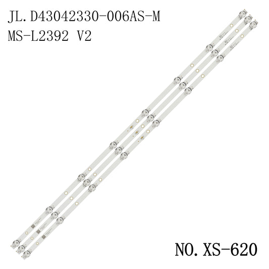 XS-620 LED BACKLIGHT STRIP FOR 43LEM-1063/FTS2C LED-4328T2C JL.D43042330-006AS-M SJ.CX.D4300402-3030ES-L MS-L2392 V2