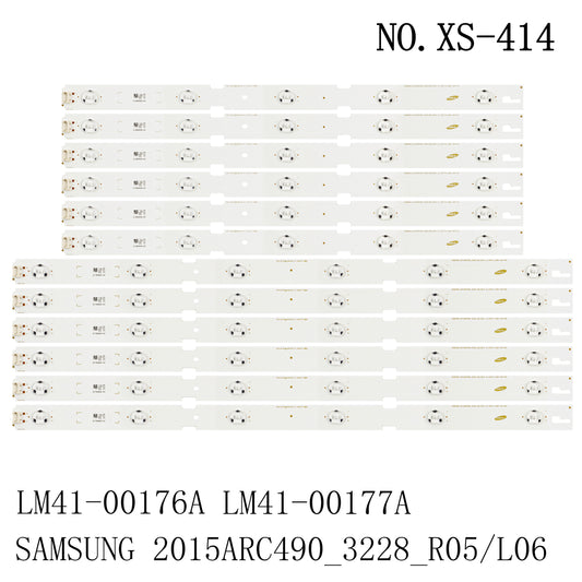 XS-414 12Pcs/Set For 49VLE6523BL 49VLE6524 49GFB6621 49VLE6629BR 49VLE6625BP SAMSUNG 2015ARC490_3228_R05 L06 LM41-00176A