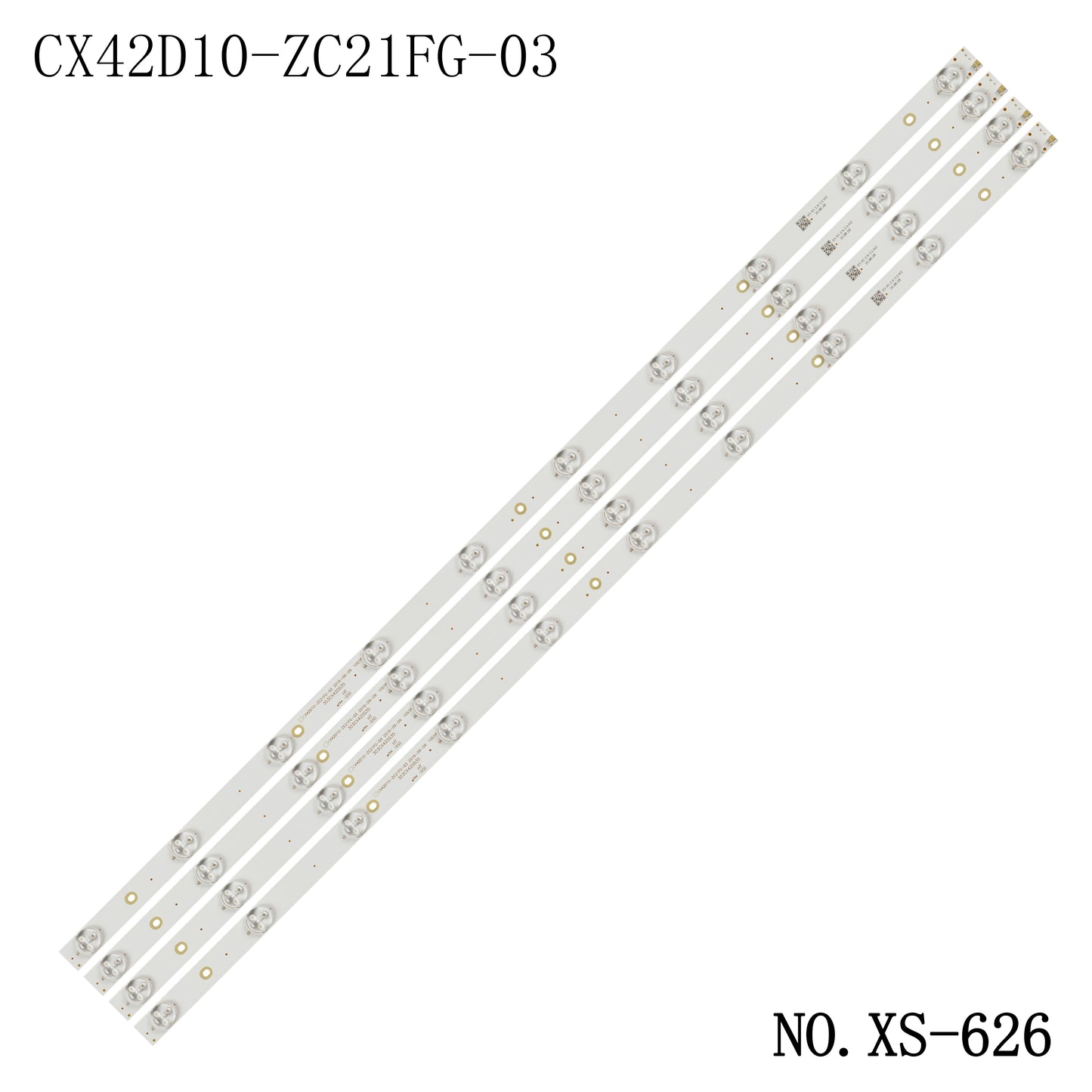 XS-626 4Pcs/Set LED Backlight Strip CX416M03 CX420DLEDM LE-4219H V420HJ2-P01 F42C7000E 42CF19-T2 L4240FHD CX42D10-ZC21FG-03 42LEX-5037