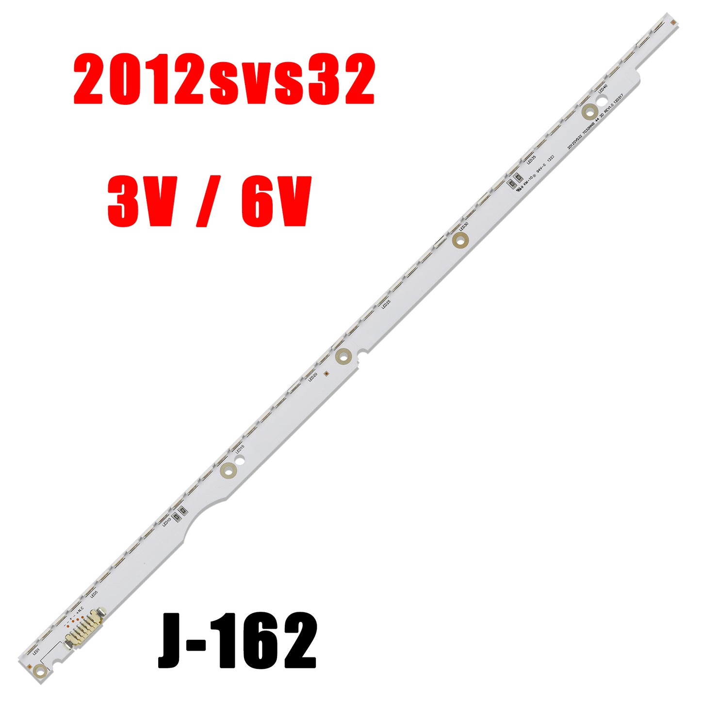 J-162 for samsung UA32ES5500 UE32ES6100 SLED 2012svs32 7032nnb 2D REV1.1 V1GE-320SM0-R1 32NNB-7032LED-MCPCB