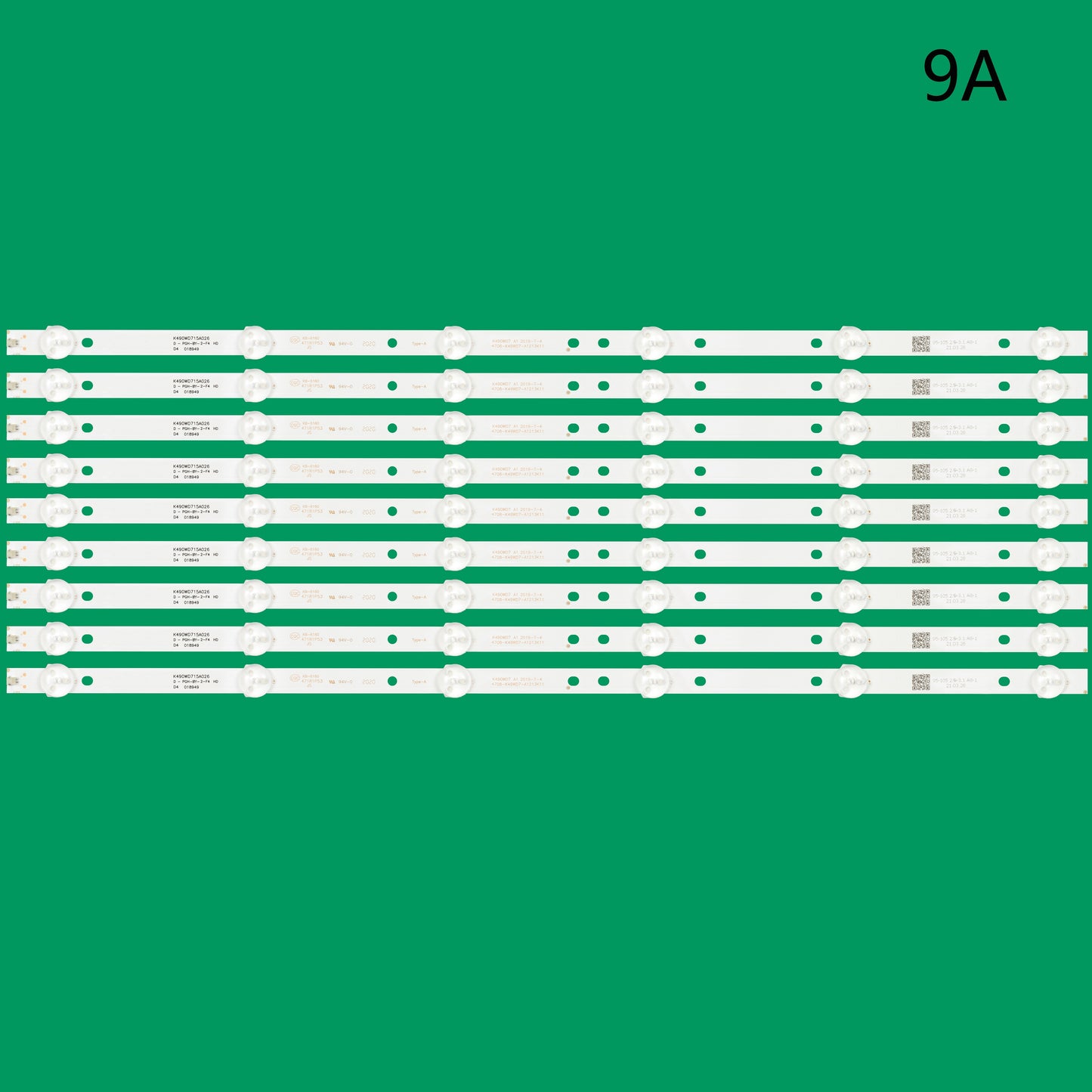 J-216 LED Backlight 4708-K49WD7-A1213K21 4708-K49WD7-A1213K11 K490WD7 A1 For Philips 49PFF5455/T3 49PFL3445/T3 Panasonic TH-49C520C TH-49CX780C