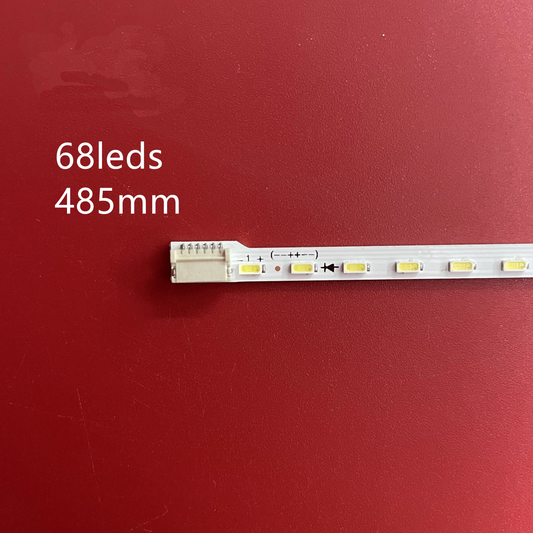 XS-1331 LED Backlight strip for Philips 24PFF3661/T3 LBM215M1704-AB-2(HF)(0) LAMWT215MKLZA V1.0 68leds 485mm