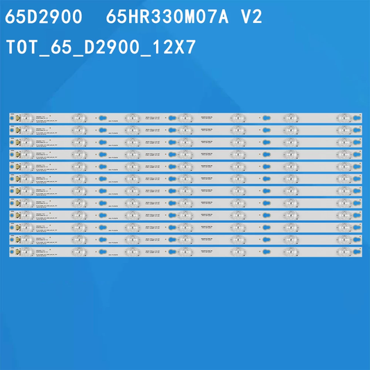 XS-1338 LED BACKLIGHT STRIP FOR 65UC6316 65UC6326 65UC6406 65US6016 65UT6006 65U6700C 65HR330M07A4 V2 TCL-T0T-65D2900-12X7-3030