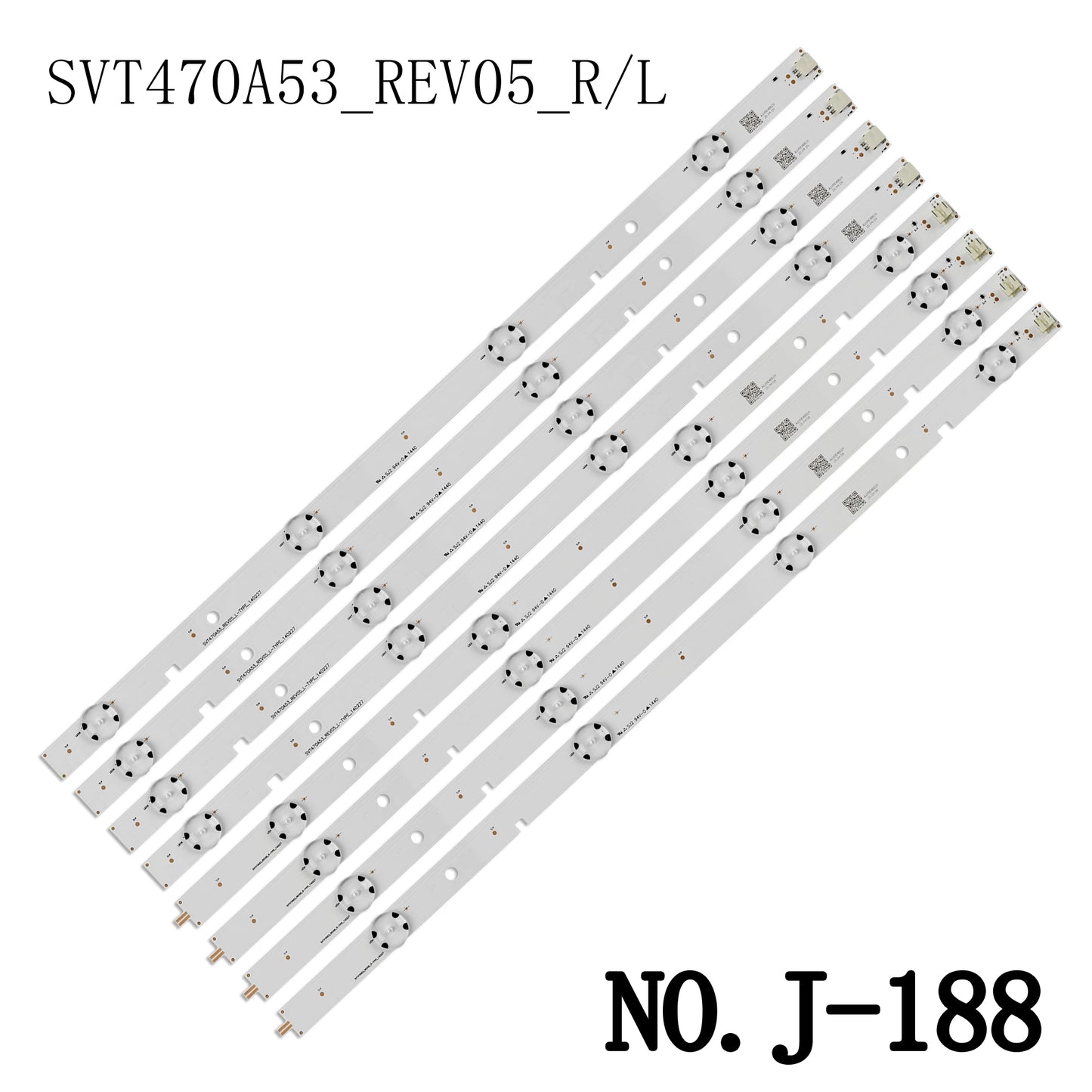 J-188 LED BACKLIGHT STRIP FOR 47L6453DB 47L2400VM 47L6353DB TL470FS46-L SVT470A53_REV05_R SVT470A53_REV05_L LC480DUJ-SGE1