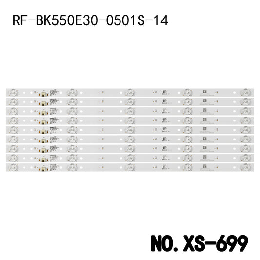 XS-699 LED BACKLIGHT STRIP FOR LED55K7200 S55U LED55G30UE UDL55ME662ANTS RF-BK550E30-0501S-14 led55k5100 LED55K5500 LED55GM1 35023082