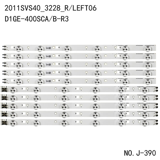 J-390 LED Backlight Strip BN96-23594A BN96-23595A LTJ400HM08-V DE400BGS-V1 LTJ400HF03-V LTJ400HV11-V UE40EH5000 UA40EH5080 2011SVS40