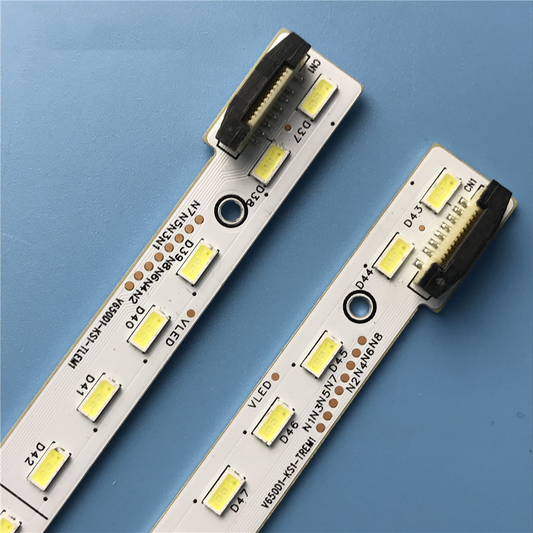 XS-760 LED BACKLIGHT STRIP FOR V650D1-KS1-TLEM1 V650D1-KS1-TREM1 V650D1-KS2-TLEM1 V650D1-KS2-TREM1 LED65X8100DE 3D65C6000iD 65PFL5W40 L65E5690A-3D D65F351 65E510E
