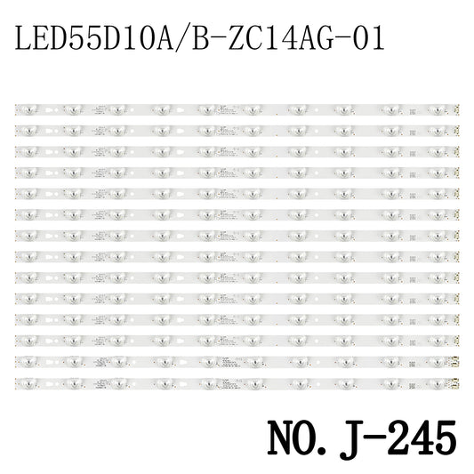 J-245 LED BACKLIGHT STRIP FOR A55U S55U 55ULES76T2 55ULX9000T2 LED55D10A LE55D88UD LED55K35U LED55K36U LS55AL88G31 LS55AL88U71 TF-LED55S37T2SU LED55D10B-ZC14AG-01