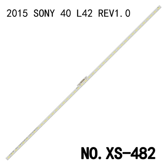 XS-482 42 LEDs 487MM LED Backlight strip for SONY KDL-40R453C KDL-40R510C KDL-40R550C KDL-40R555C KDL-40W700C KDL-40W705C LCY400HN01-A03 LM41-00111A 4-564-297 NS5S400VND01 NS5S400VND02 NS5S400VND11 2015 SONY 40 L42 REV1.0
