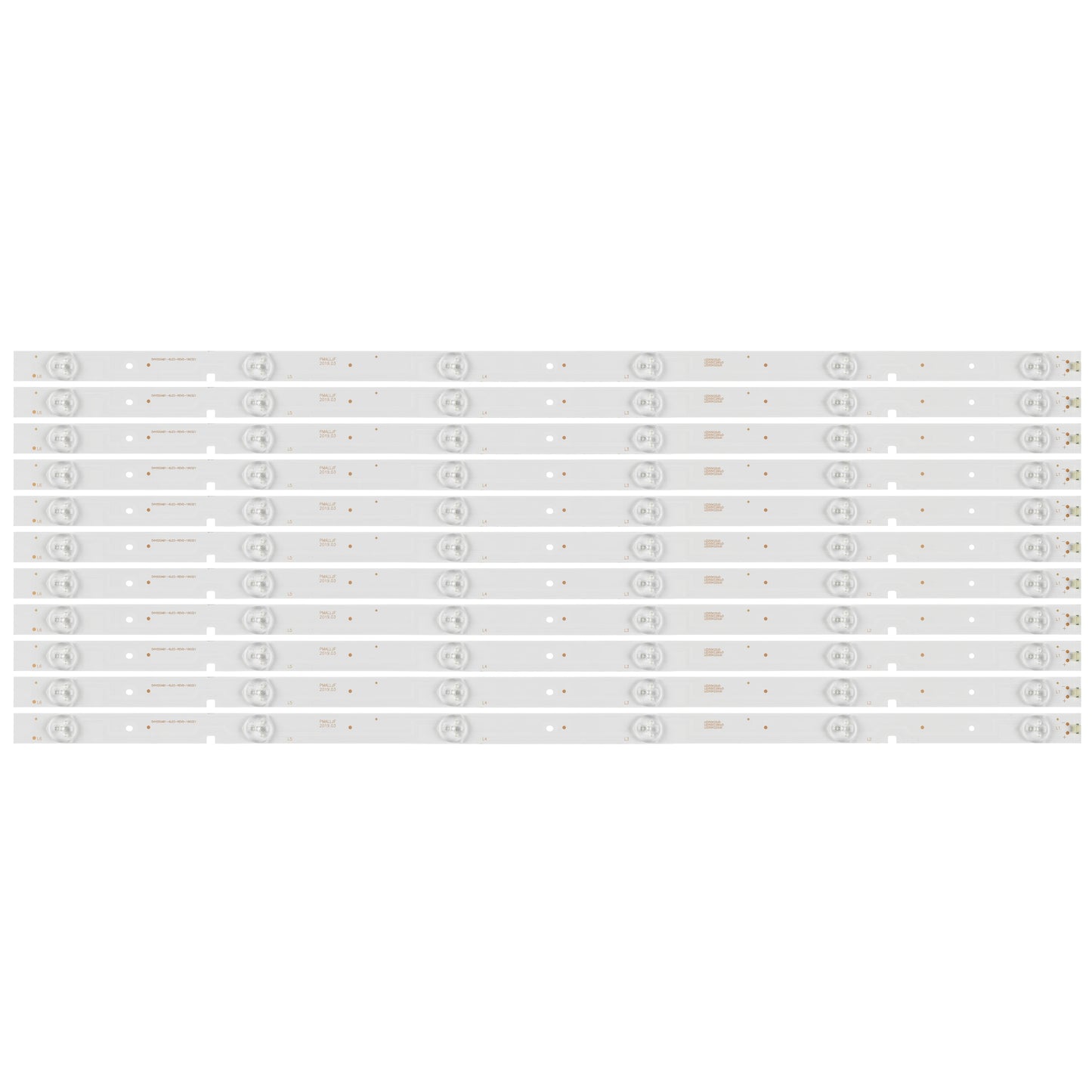J-101 LED Backlight Strip SVH550AB1_6LED_131030 for INSIGNIA NS-55D420NA16 Hisense LED55K20JD LED55EC290N LED55EC280JD 55K220