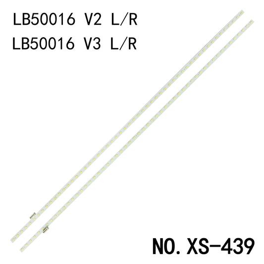 XS-439 LED BACKLIGHT STRIP FOR KDL-50w656a KDL-50W685A KDL-50W700B KDL-50W705B KDL-50W706B KDL-50W800B KDL-50W815B KDL-50W817B KDL-50W828B LB50016 V2 L  LB50016 V2 R LB50016 V3 L  LB50016 V3 R 74.50T21.001-1-DX1