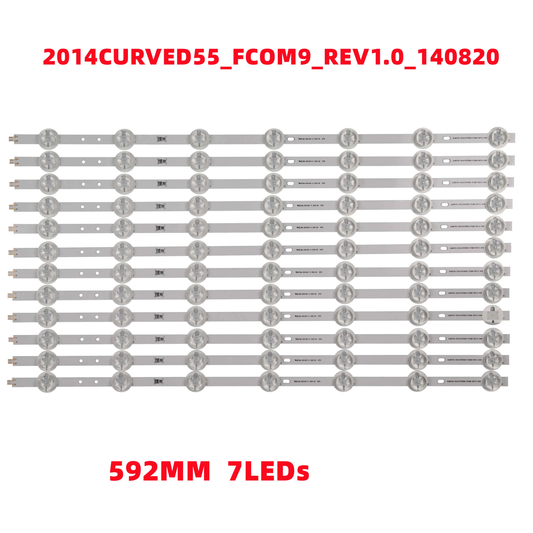 XS-1033 LED BACKLIGHT STRIP FOR 55CA9550 55PFS6909 55PUS8700 55PUS8909 LTDN55XT810 LTND55XT810 TX-55CR430B TX-55CR430E SVS550AA3_REV9_7LED_140127 SAMSUNG_2014CURVED 55_FCOM9_REV1.0_140820