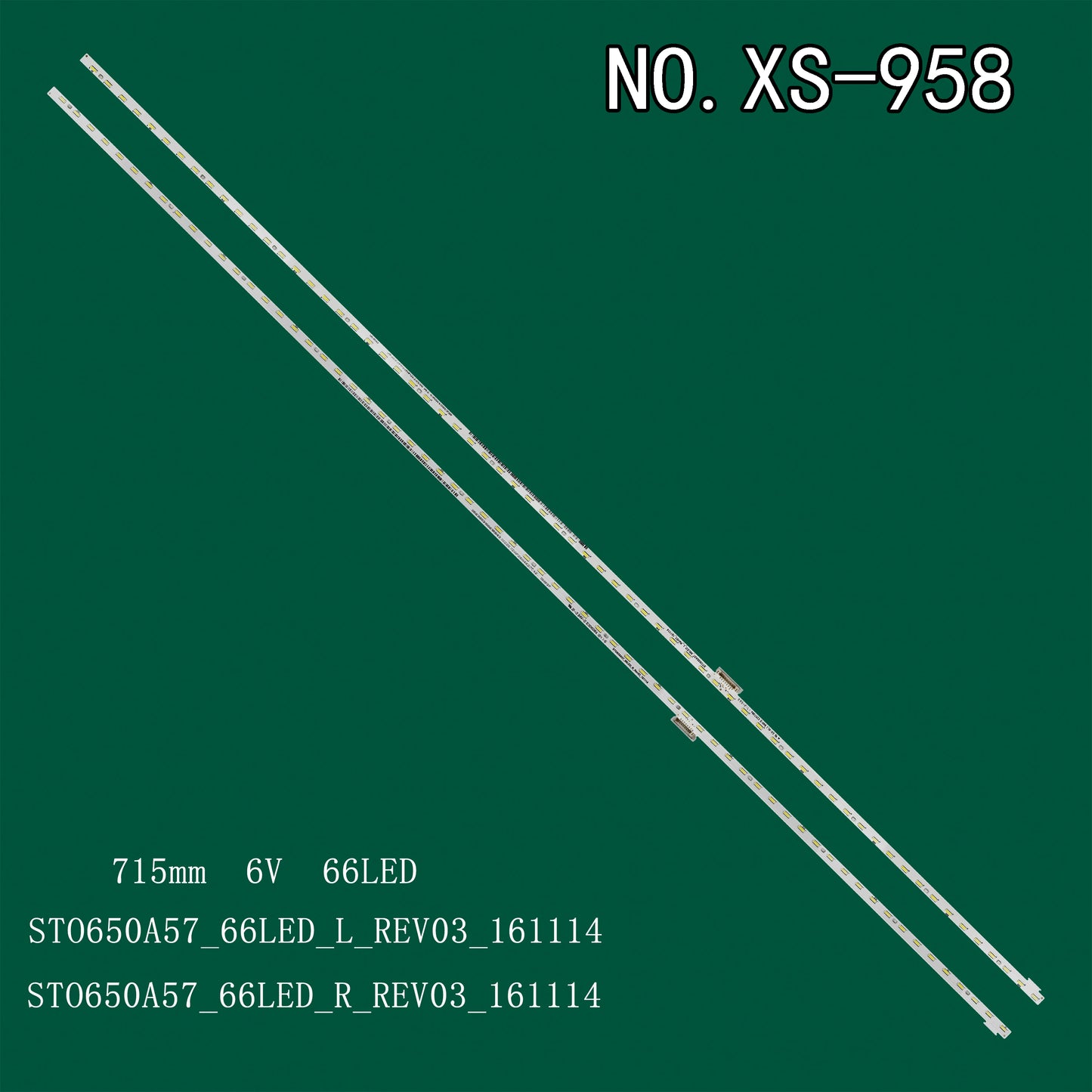 XS-958 LED BACKLIGHT STRIP FOR KD-65X8500E KD-65XE7096 XBR-65X850