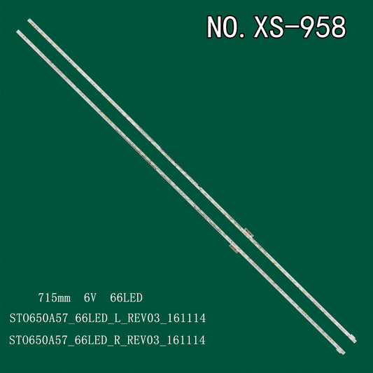 XS-958 LED BACKLIGHT STRIP FOR KD-65X8500E KD-65XE7096 XBR-65X850