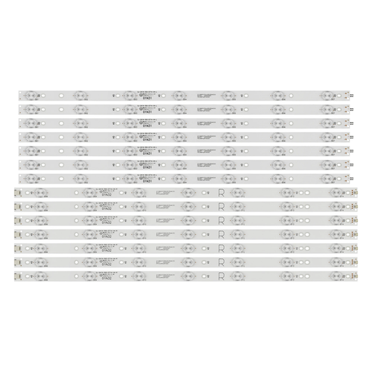 J-384 LED Backlight GJ-2K16-550-D714-V4-L/R LB55072 TPT550U2-EQLSHA.G TPT550U2-EQLSHA.G For Philips 55PFF5701 55PUS6501 55PUS6401