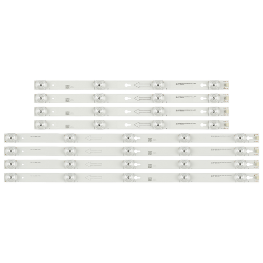 J-273 8pcs LED backlight for Toshiba 49U67EBC 49U67EBC TCL 49A660U THOMSON 49UC6406 9leds 49D2900A 49HR330M05A0 4C-LB4905-HR01J 49D2900B D49A630U D49A660U U49P60 49uv6416w U49P6066 49HR330M05B0