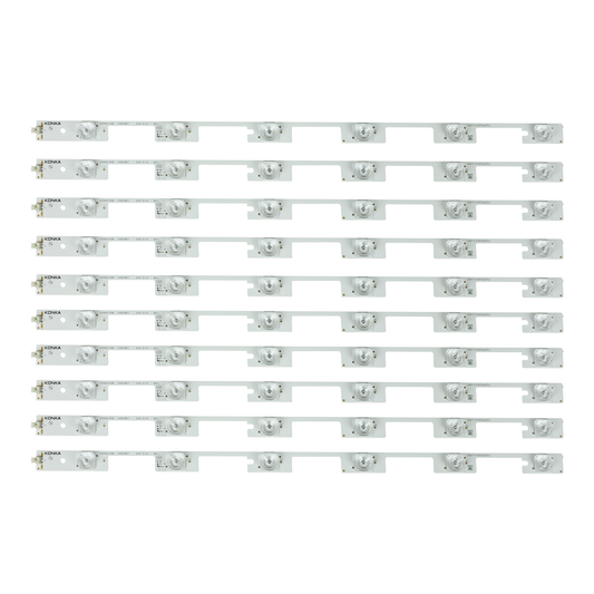 J-315 LED Backlight strip 6 Lamp For Konka 49"TV A49U M49U LED49X2700B 35020878 35020880 LED49X2700B LED49G9200U 49K70A LC490EGY SJ M2 Ad49k15sm Kdl49xs718an 35020878 35020887/8