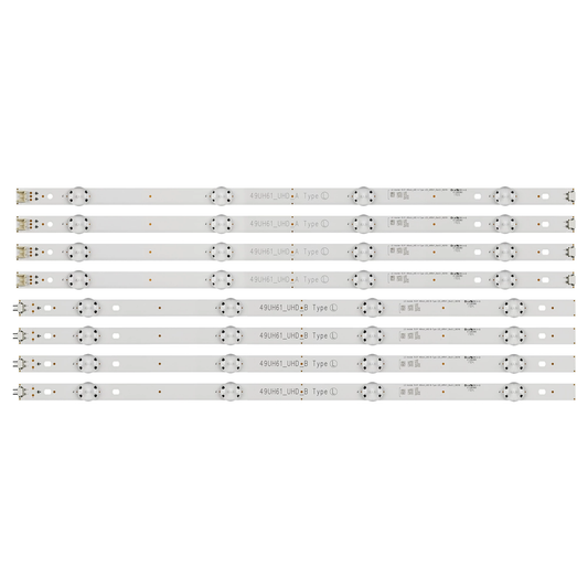 J-393 LED Backlight 49UH61_UHD_A/B HC490DGN-SLNX5-514X For 49UH603V 49UH610A 49UH610V 49UH617V 49UH620V-ZA