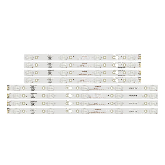 XS-1030 LED Backlight SW43D09L-ZC22AG-02 SW43D09R-ZC22AG-02 7710-64300-R 7710-64300-L 5800-W43005-RP00 5800-W43005-LP00 CRH-A4330300104L6CNRev1.0 CRH-A4330300105R6CNRev1.0 For 43U4700LA 43E388G TH-43FX680C TH-43FX580C 43L3650 43UG620V 43UJ620V 43UJ6200-UA