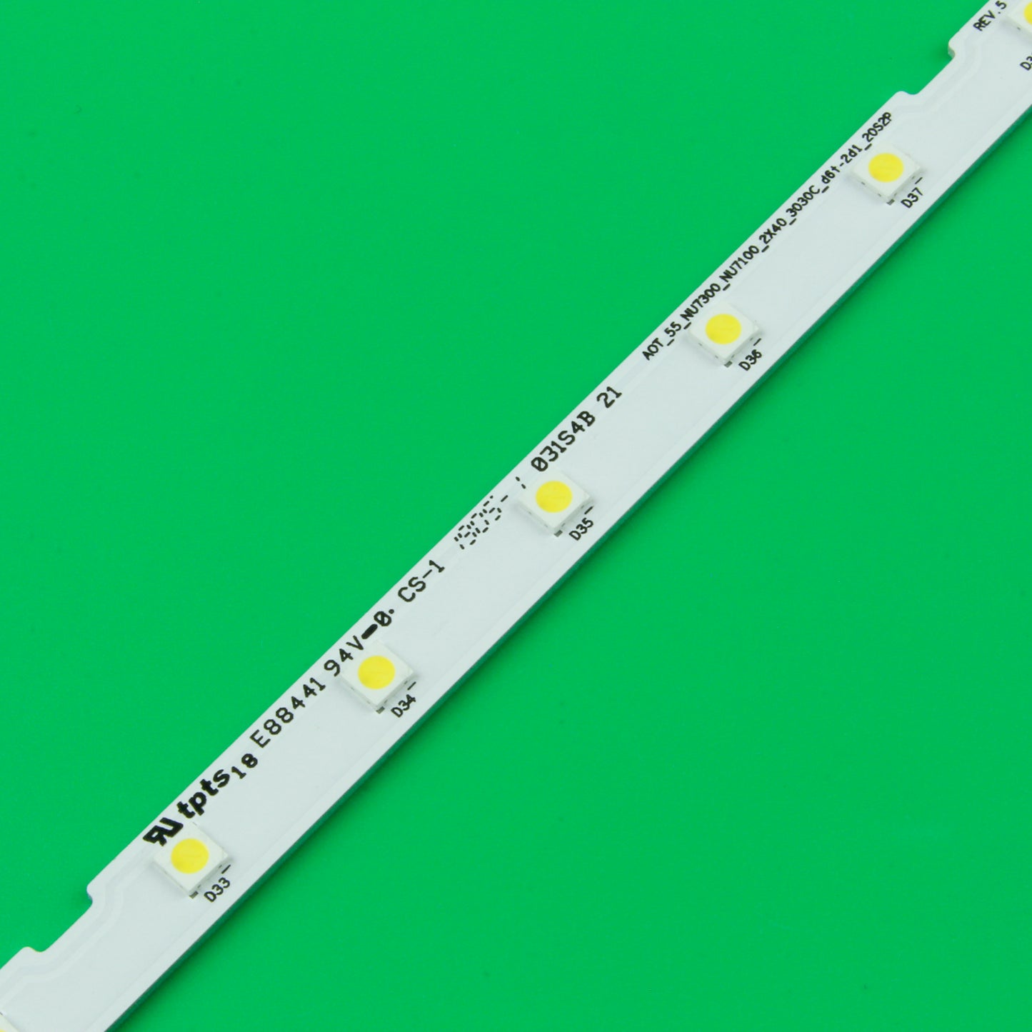 J-256 40 LED AOT_55_NU7100_2X40_3030C_d6t-2d1_20S2P for Samsung 55"TV UE55NU7300U UN55NU7300 Un55NU7090 HG55NJ678U UE55NU7120 UN55NU6950 UN55NU7100