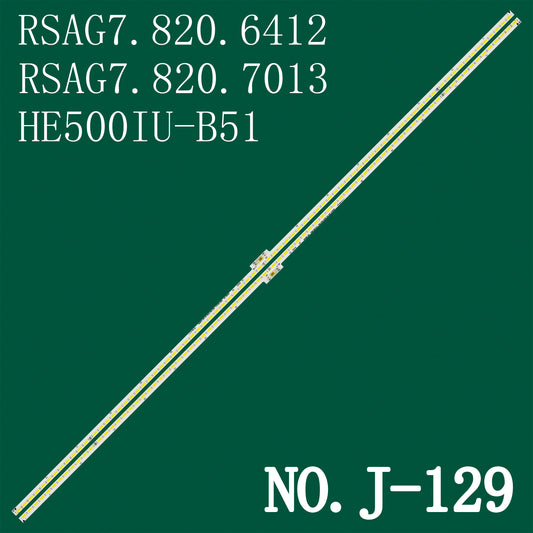 J-129 LED BACKLIGHT STRIP FOR H50M5500 LC-50N7000U LED50EC660US LED50K5500UE LED50K5500US RSAG7.820.6412 RSAG7.820.7013 HE500IU-B51