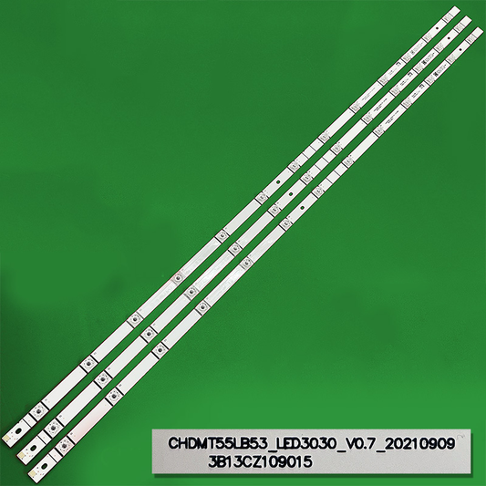 J-321 LED Backlight CHDMT55LB53-LED3030-V0.7 LB-C550U17-E3-L-ZM for 55D3S 55U1 55D2S 55F8 55D2P 55A3U 55A5U 55DS300 55D3700I