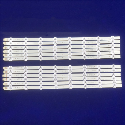 XS-938 LED BACKLIGHT STRIP FOR 55'' V15 SLIM DRT REV0.5 B A-TYPE 55'' V15 SLIM DRT REV0.5 B-TYPE 6916L-1928A 6916L-1929A LC550CQN FG F1 55UC970V 55UC9700-CA