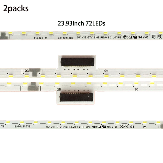 XS-1024 55 V18 GTV 3163 R 3162 L 6916L3162B 6916L3163B For 55SK8000 55SK800PUA 55UK7550 55UK7550PLA TX-55FX740E LC550EQH FL M1