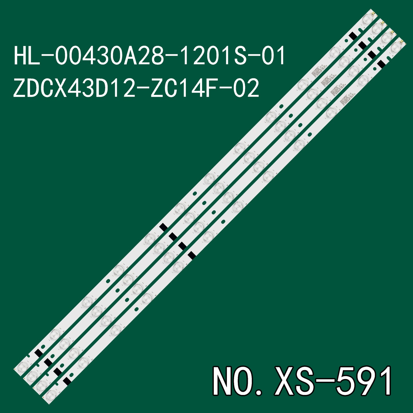 XS-591 LED BACKLIGHT STRIP FOR 43df49-t2 43EX6 43EX6543 43lex5009 43lex5038 LE-4329 RB-43SE9FT2S STV-43LED17 43lem-1089/ft2c 43LEX5009/FT2C 180.DT0-421900-0H HL- 00430A28-1201S-01 RF-AD420E32-1201S -03