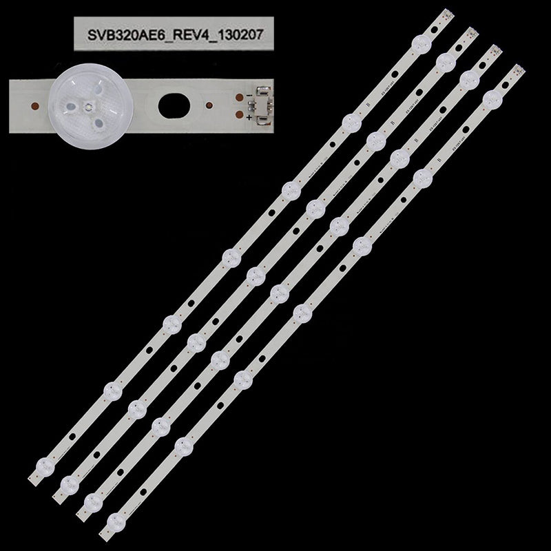 XS-1599 New LED TV Backlight Strip SVB320AE6_REV4_130207 For Panasonic TH-L32B68C TH-L32SV6D