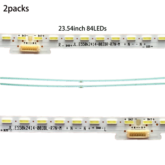 XS-1028 LED BACKLIGHT STRIP FOR LED55E7CY LED55EC780UC LED55M5600UC H55M6600 HE550C5U32-TX Hisense_55_HE550IUC_B52_84+84_4014M LT-1163576-B E227809 124G055 HHE550IUC-B52 LT20160904N JL.E550K2414-003BR-R7N-M JL.E550K2414-003BR-L7N-M