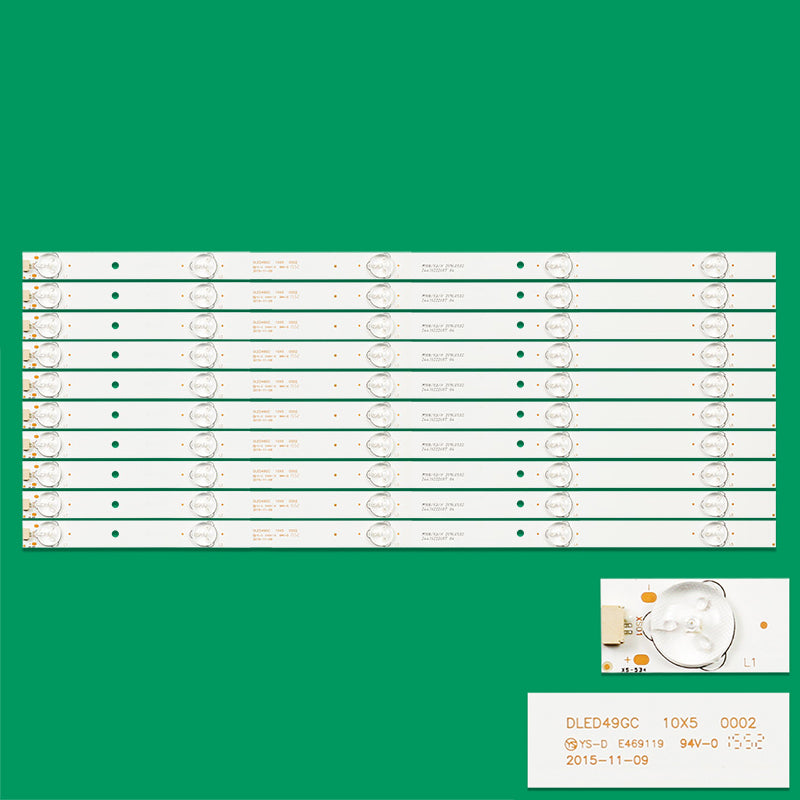 XS-534 LED Backlight DLED49GC 10X5 0002 For 49PUF6201 49PUF6281 49PFF5021/T3 49PUF6261/T3 AOC LE49U7860