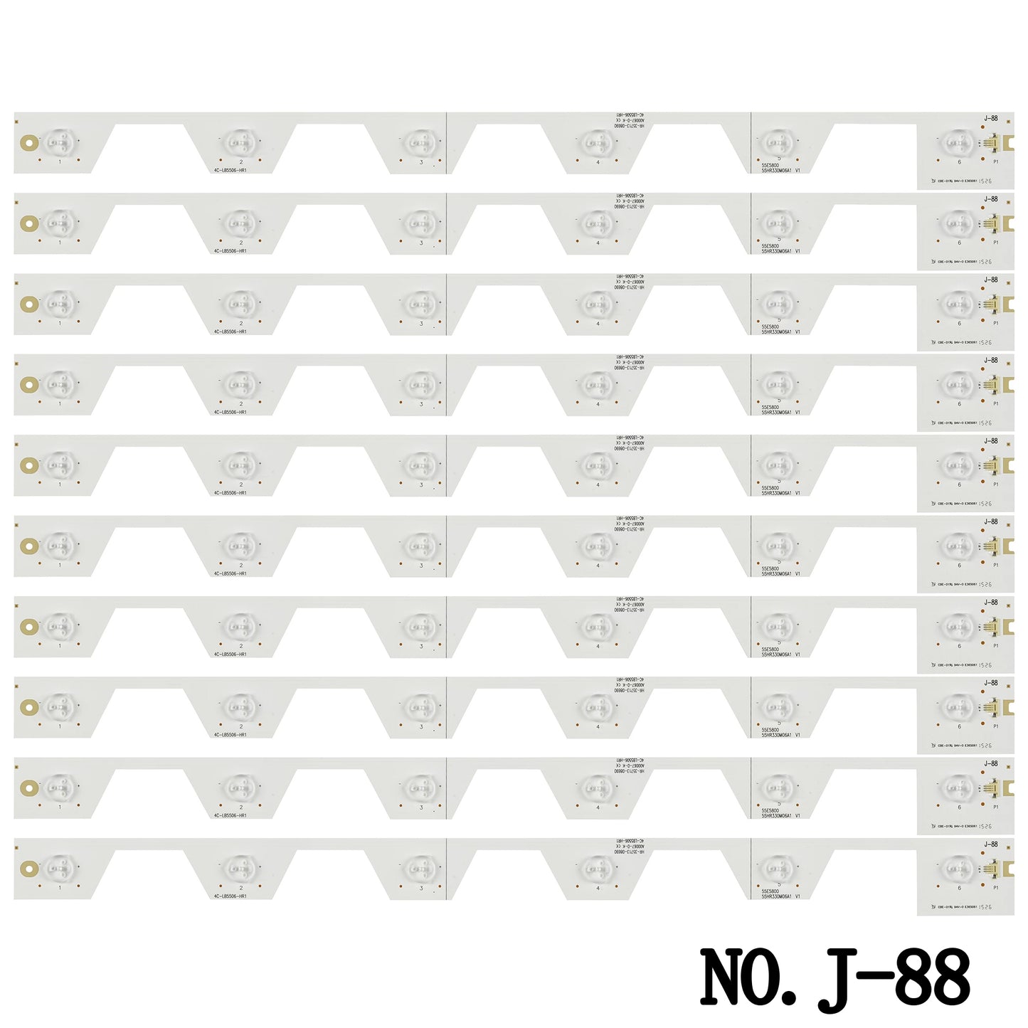 J-88 FOR 55E5800A-UD 55FA3203 55FA3213 55U6500C 55UA6406 55UA6406W B55A558U B55A658U B55A758U B55A850U B55A858U D55A561U 4C-LB5506-HR1 4C-LB5 506-YH1 55HR330M06A1 V1