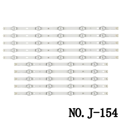 J-154 LED BACKLIGHT STRIP FOR 49lb5200 49LB5500 49LB550V 49LB551 49LB551U 49LB551V 49LB552U 49LB552V 49LB5550 49LB558v 49LB5610 49LB561U 49LB563U 49LB565V 49LB580V 49LB582V 49LB585V 6916L-1788A 6916L-1789A 6916L-1944A 6916L-1945A DRT 3.0 49 AB