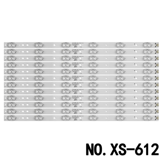 XS-612 LED Backlight strip 6 lamp for LED49D6-03(A) 30349006203 30350006205 LED50D6-ZC14AG-03 for Haier 49"TV G49Y 49U1 F49N FD4951A-LU LE48D19S